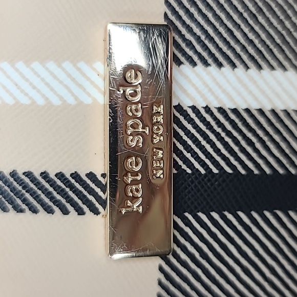 Kate Spade Juno Grant Street Grainy Vinyl Handbag in Pumice Multi - Picture 3 of 16